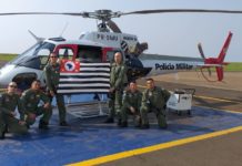 São Paulo envia helicóptero para combater incêndio florestal no Mato Grosso do Sul