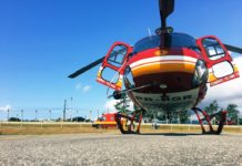 Corpo de Bombeiros transporta linfonodos e auxilia no primeiro transplante duplo de coração e rim de Santa Catarina