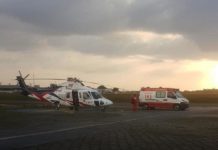 Serviço aeromédico da Secretaria de Saúde do Pará transporta criança vítima de queimadura para Belém