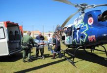 Equipes da Santa Casa de Goioerê e do serviço aeromédico do SAMU revertem PCR de paciente