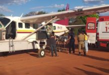 Helicóptero e avião são utilizados para transportar garotos feridos em grave acidente de trânsito no Norte de Minas