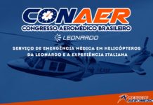 Especialista da Leonardo falará no CONAER sobre Serviço de Emergência Médica em Helicópteros