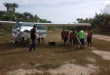 Com apoio do GTA, SESAI faz levantamento de 10 pistas de pouso em terras indígenas no Amapá