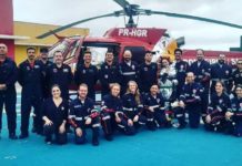 Corpo de Bombeiros e SAMU de SC capacitam profissionais de saúde embarcado conforme o RBAC 90