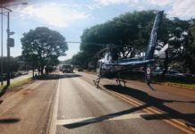 SAMU aeromédico resgata vítimas de acidente de trânsito em Mandaguari e Santa Isabel do Ivaí, PR