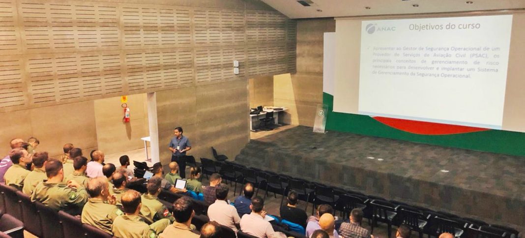 CIOPAER, ANAC e SENASP realizam curso de Sistema de Gerenciamento da Segurança Operacional em Fortaleza