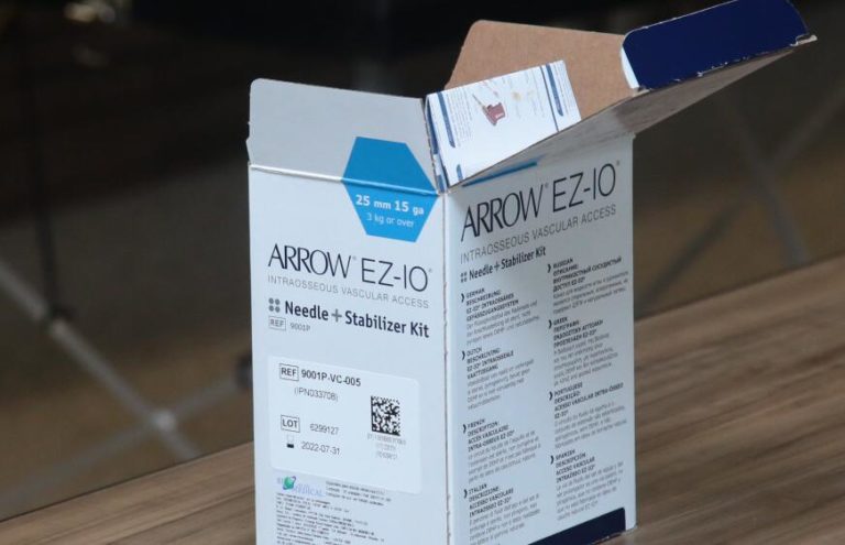 SAMU e Serviço Aeromédico de Maringá usarão dispositivo intraósseo “EZ-IO” doado pela UniCesumar