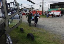 Águia 01 da PM resgata motociclista acidentado em Jarivatuba e transporta para hospital em Joinville