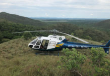 CIOPAER resgata trabalhador que caiu de linha de transmissão em Chapada dos Guimarães, MT