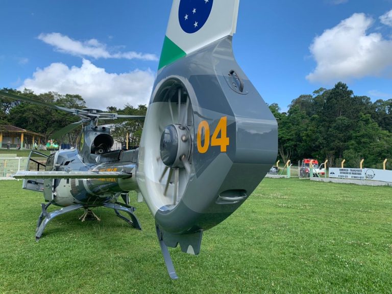 Equipe aeromédica do BPMOA resgata vítimas de acidente e transporta paciente com suspeita de AVC