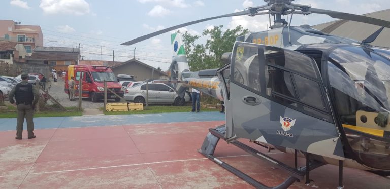 Bombeiros e BPMOA resgatam vítima de acidente com caminhão desgovernado em Colombo, PR