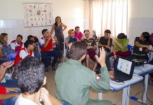 Equipe do GRAESP do Pará capacita crianças com deficiência auditiva para combate a incêndio