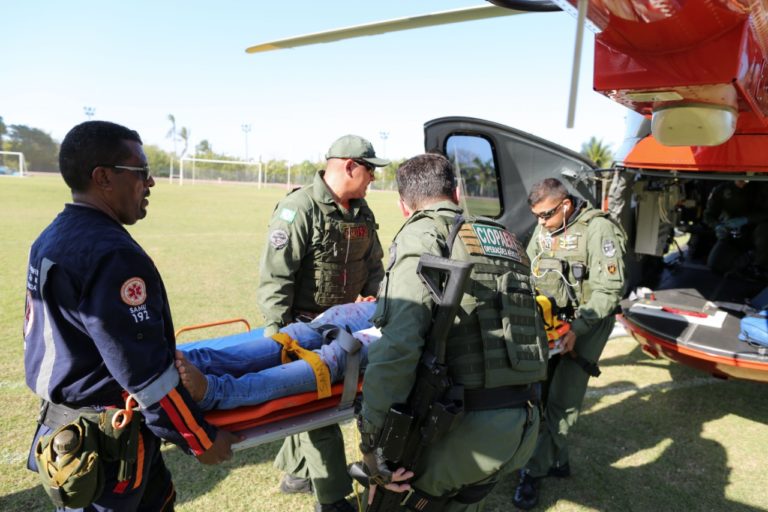 Simulado de acidente com múltiplas vítimas realizado em Fortaleza contou com uso do método START