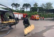 Equipe do BPMOA resgata ocupante de veículo ferido durante trilha em Campo Magro, PR