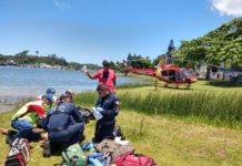Bombeiros socorrem banhistas afogados na Lagoa da Conceição e Canasvieiras, em Florianópolis