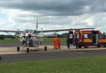 Avião do Corpo de Bombeiros transporta criança com problemas respiratórios para Belo Horizonte