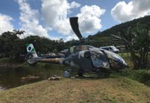 Ação conjunta possibilita o resgate de duas vítimas de afogamento em rio em Morretes, PR