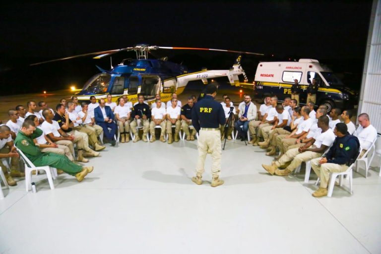 Alunos da PRF são orientados pela Central de Transplantes do DF sobre doação de órgãos