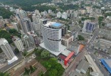 Edifício comercial de Criciúma estuda a utilização do heliponto para o serviço aeromédico da região