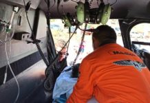 Equipe aeromédica do SAERFron-SARA transporta pacientes para Xanxerê e Chapecó, SC