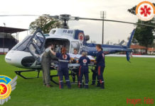 Serviço aeromédico dos Campos Gerais transporta paciente de Telêmaco Borba para Ponta Grossa