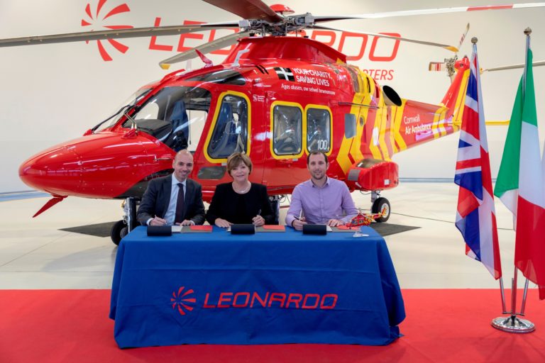 Depois de dois anos angariando fundos, Cornwall Air Ambulance passará a operar o AW169 EMS