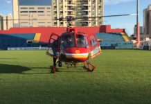 Bombeiros e equipe do SAMU revertem parada cardiorrespiratória em homem na cidade de Navegantes