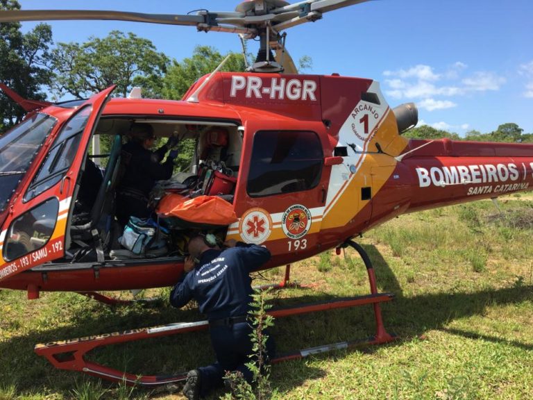 Criança afogada e homem com parada cardiorrespiratória são socorridos por bombeiros em SC