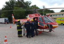 Bombeiros, SAMU e Arcanjos resgatam vítimas de acidentes de trânsito na BR-470 e BR-282, SC
