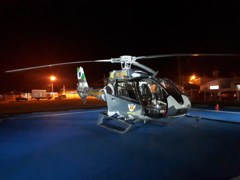 BPMOA realiza o primeiro resgate aeromédico noturno durante a Operação Verão Maior no Paraná