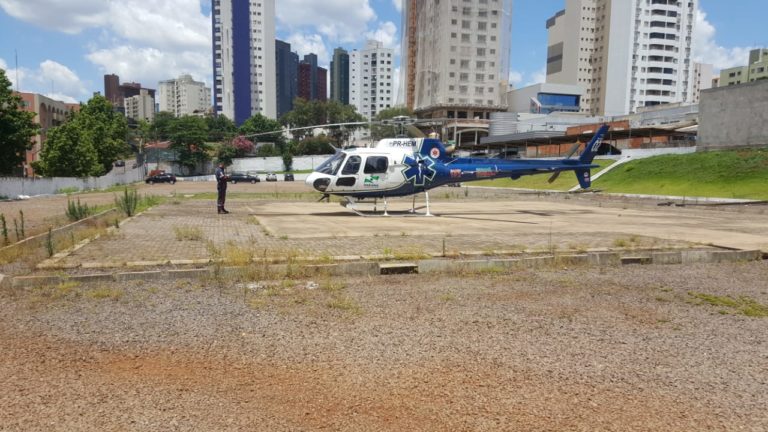 Pacientes de Terra Roxa e Nova Aurora são transportados pelo serviço aeromédico do CONSAMU, PR