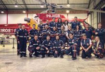 SAMU e Corpo de Bombeiros de SC realizam treinamento para Profissional de Saúde Embarcado