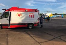 Em ação integrada CIOPAER e SAMU transportam paciente de Porto Nacional para hospital em Palmas, TO