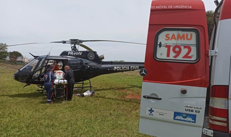 Serviço aeromédico SARA-SAERFron de Chapecó e região realiza quatro atendimentos em dois dias