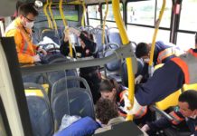 Equipes do SAMU revertem parada cardiorrespiratória de passageiro de ônibus na BR-376 em Marialva, PR