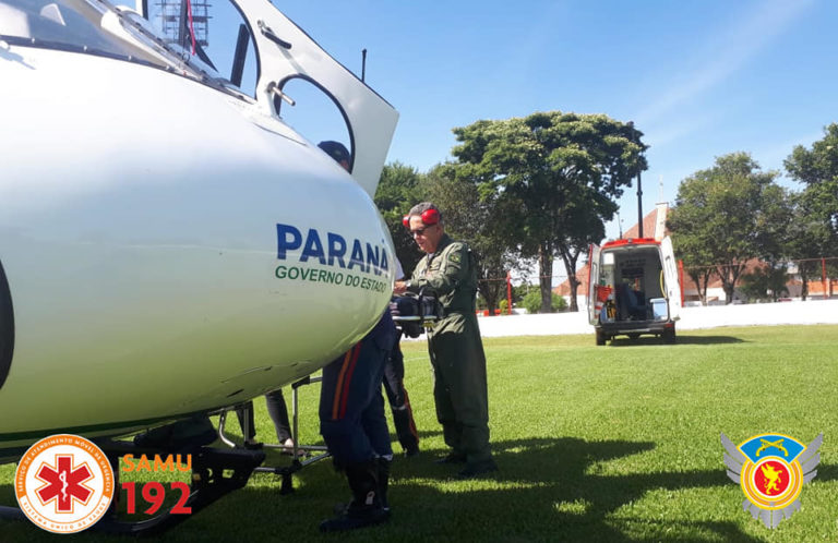 Serviço aeromédico dos Campos Gerais completa 2 anos com mais de 650 pessoas socorridas