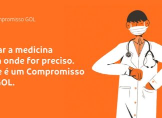 GOL dará isenção de tarifa aérea aos profissionais de saúde envolvidos no combate ao coronavírus