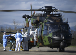 Helicópteros provam ser grandes aliados no combate à pandemia de COVID-19