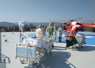 Rega recebe autorização para transportar pacientes com COVID-19 em condições de baixa visibilidade