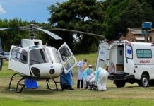 Saúde 01 realiza o primeiro transporte aeromédico da UPA de Prainha para Hospital Regional em Santarém, PA