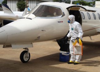 Brasil Vida Táxi Aéreo realiza transporte de pacientes suspeitos e confirmados com COVID-19