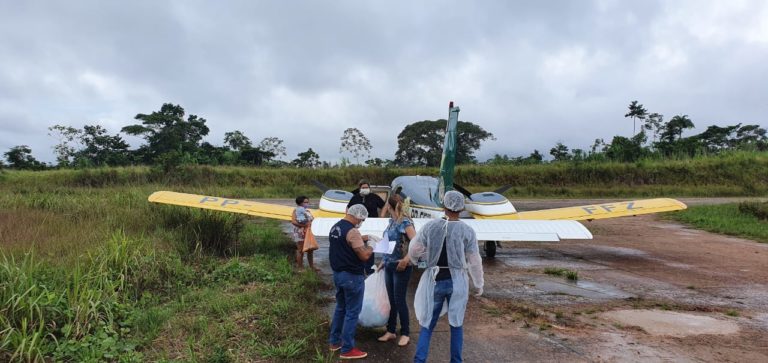 CIOPAER utiliza avião para entregar medicamentos e equipamentos no interior do Acre