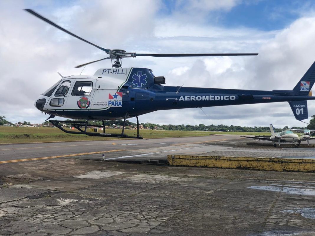 Governo do Pará entrega Hospital de Campanha com 120 leitos e serviço aeromédico em Santarém. Foto: AD Produções / Divulgação