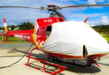 Corpo de Bombeiros de SC transporta insumos hospitalares e realiza ação para estimular uso de máscaras