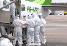 UTI aérea contratada pela Secretaria de Saúde do Amazonas realizou seis remoções de casos de COVID-19