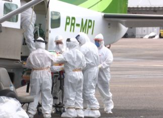 UTI aérea contratada pela Secretaria de Saúde do Amazonas realizou seis remoções de casos de COVID-19