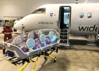 Serviço aeromédico da Noruega terá avião Dash 8-100 para transportar pacientes com COVID-19