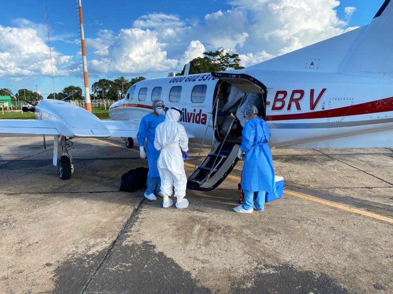Governo do Maranhão destina serviço aeromédico para transporte de pacientes com COVID-19