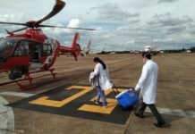 Órgãos de Saúde, FAB e Bombeiros unem esforços e transportam coração de Campo Grande para Brasília