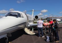 Táxi Aéreo contratado emergencialmente pelo Governo do Amazonas transporta paciente de Eirunepé para Manaus